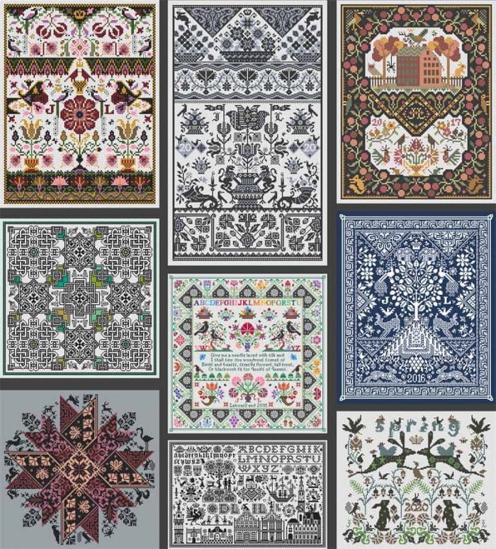 クロスステッチ完成品　★ Long Dog Samplers FINAL UBER CROSSTITCH KOLLECTION EVER DESIGNED 2026 - Long Dog